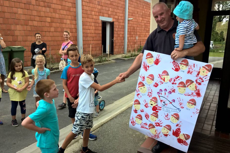 Društvo naša djeca Slatina u posljeti JVP Slatini